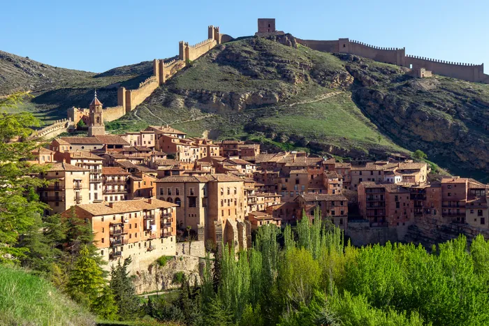 Albarracín y sus casas rojizas